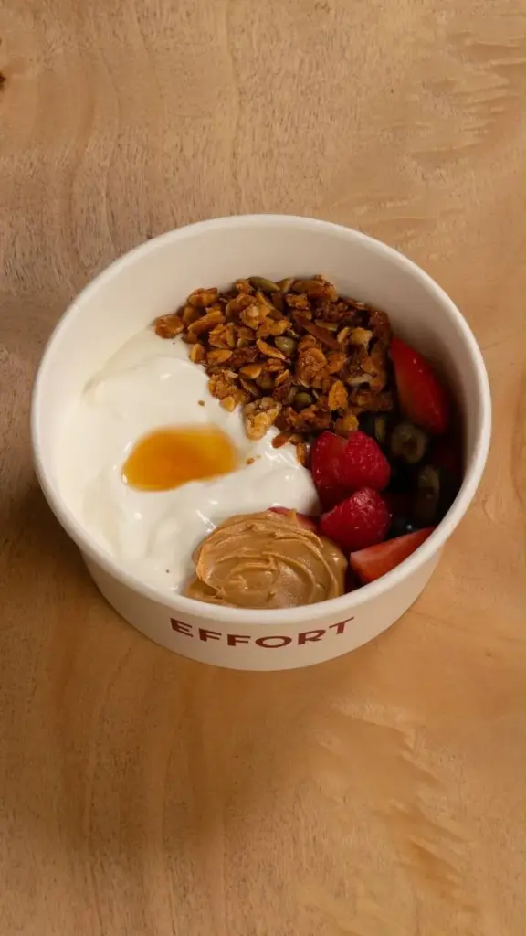 Yoghurt bowl